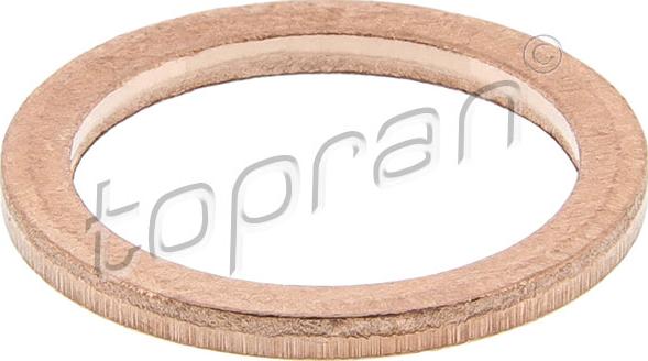 Topran 504 102 - Seal Ring, oil drain plug motal.fi