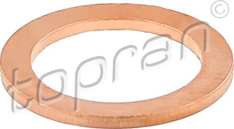 Topran 104 474 - Seal Ring, oil drain plug motal.fi