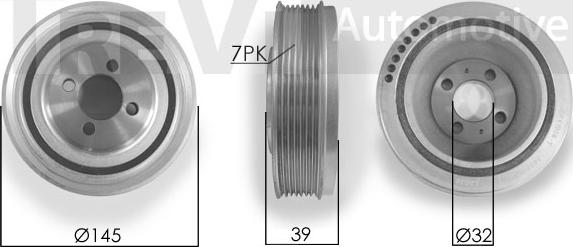 Trevi Automotive PC1041 - Belt Pulley, crankshaft motal.fi