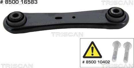 Triscan 8500 16583 - Rod / Strut, wheel suspension motal.fi