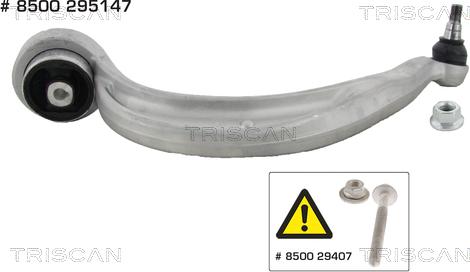 Triscan 8500 295147 - Track Control Arm motal.fi