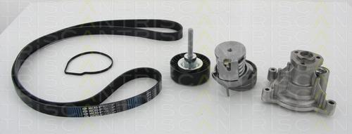 Triscan 8642 290500 - Water Pump + V-Ribbed Belt Set motal.fi