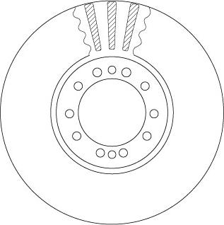 TRW DF5071S - Brake Disc motal.fi