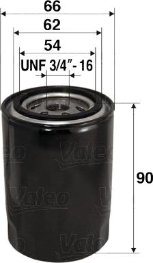 Valeo 586049 - Oil Filter motal.fi