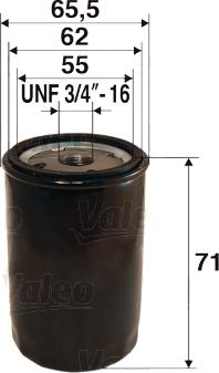 Valeo 586042 - Oil Filter motal.fi