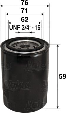 Valeo 586065 - Oil Filter motal.fi