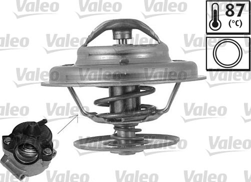 Valeo 819873 - Coolant thermostat / housing motal.fi