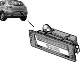 Van Wezel 0147920 - Licence Plate Light motal.fi