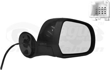 Van Wezel 1555808 - Outside Mirror motal.fi