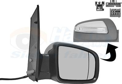 Van Wezel 3081826 - Outside Mirror motal.fi