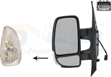 Van Wezel 3799811 - Outside Mirror motal.fi