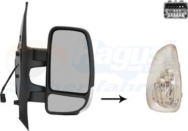 Van Wezel 3799818 - Outside Mirror motal.fi