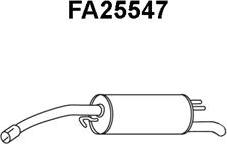 Veneporte FA25547 - End Silencer motal.fi