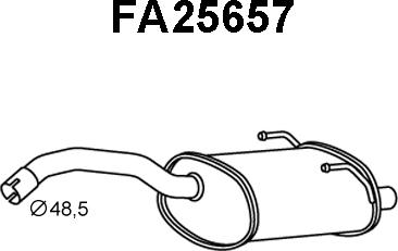 Veneporte FA25657 - End Silencer motal.fi