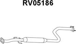 Veneporte RV05186 - Middle Silencer motal.fi