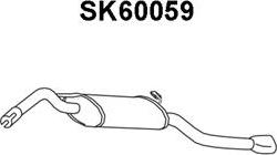 Veneporte SK60059 - End Silencer motal.fi