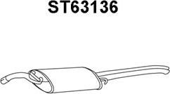 Veneporte ST63136 - End Silencer motal.fi