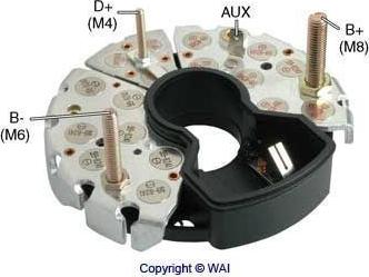 WAI IBR340 - Rectifier, alternator motal.fi