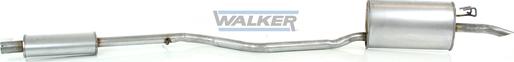 Walker 19023 - End Silencer motal.fi