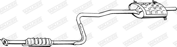 Walker 16667 - End Silencer motal.fi