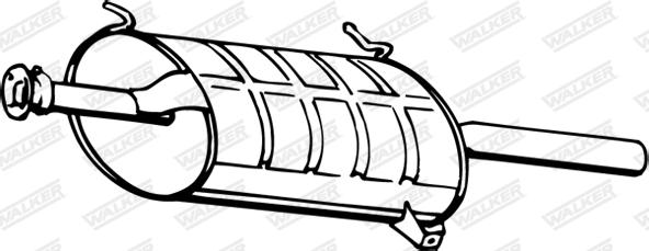 Walker 16678 - End Silencer motal.fi