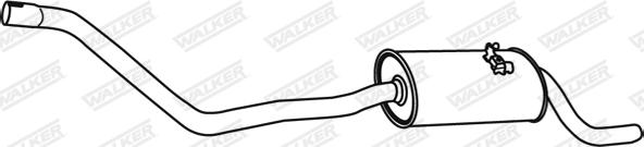 Walker 12570 - End Silencer motal.fi