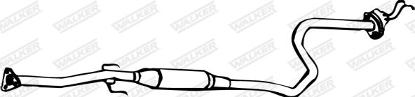 Walker 17839 - Middle Silencer motal.fi