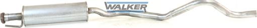 Walker 17348 - Middle Silencer motal.fi