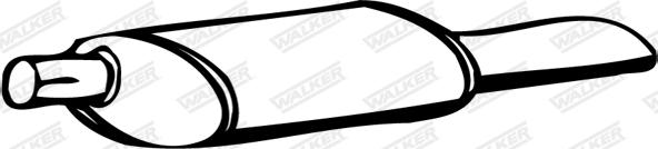 Walker 17334 - End Silencer motal.fi