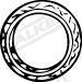 Walker 86083 - Gasket, exhaust pipe motal.fi