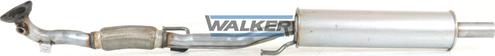 Walker 23358 - Front Silencer motal.fi
