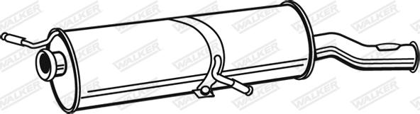 Walker 22928 - End Silencer motal.fi