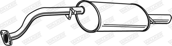 Walker 22012 - End Silencer motal.fi