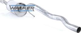 Walker 22721 - Middle Silencer motal.fi