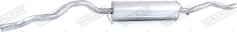 Walker 22721 - Middle Silencer motal.fi