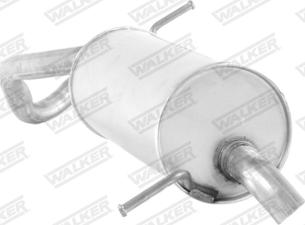 Walker 71100 - End Silencer motal.fi