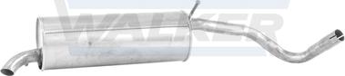 Walker 71100 - End Silencer motal.fi