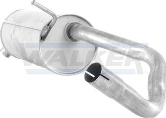 Walker 71100 - End Silencer motal.fi