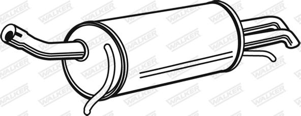 Walker 71349 - End Silencer motal.fi