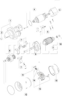 Wilmink Group WG2045161 - Starter motal.fi