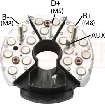 Wilmink Group WG2012584 - Rectifier, alternator motal.fi