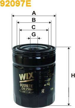 WIX Filters 92097E - Oil Filter motal.fi