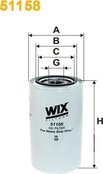 WIX Filters 51158 - Oil Filter motal.fi