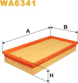 WIX Filters WA6341 - Air Filter, engine motal.fi