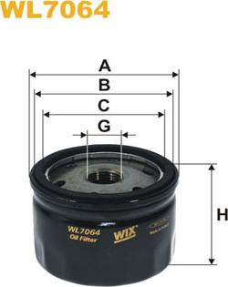 WIX Filters WL7064 - Oil Filter motal.fi