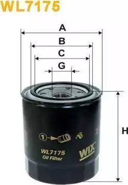 RIDER RD.1430WL7175 - Oil Filter motal.fi