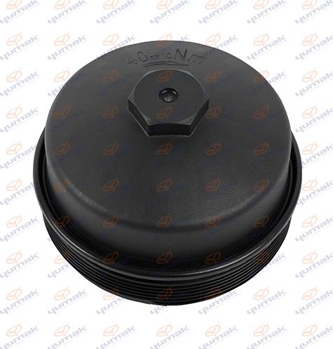 YUMAK 74.01.002 - Cap, oil filter housing motal.fi