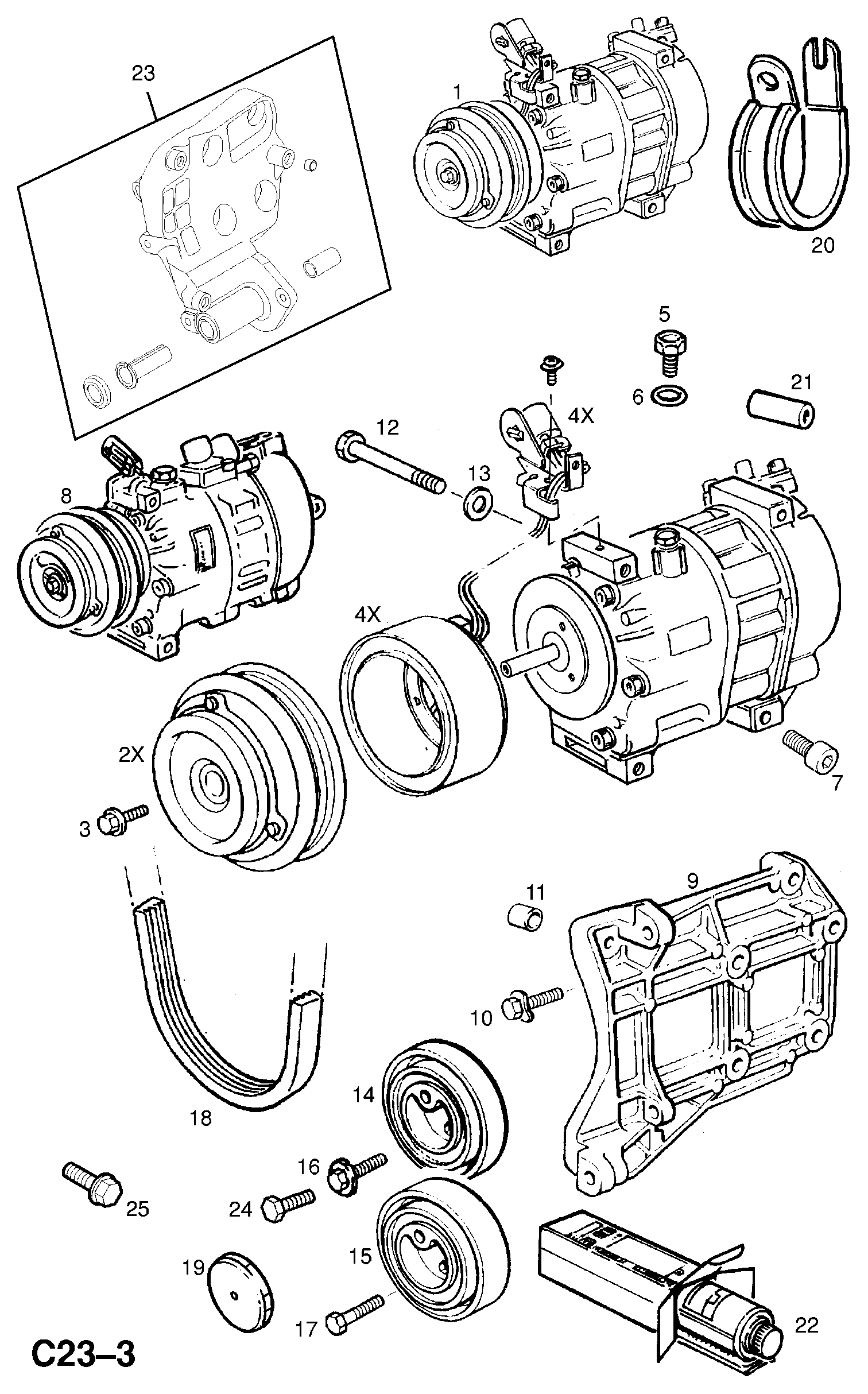 Opel 1854722 - V-Ribbed Belt motal.fi