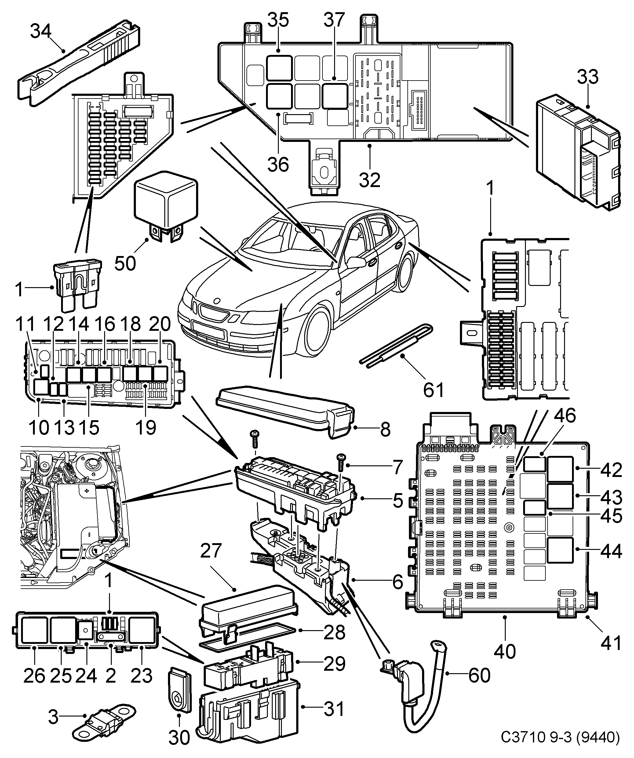 Opel 90491314 - Multifunctional Relay motal.fi