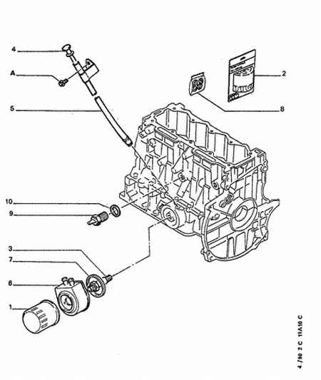 PEUGEOT 1109 76 - Oil Filter motal.fi